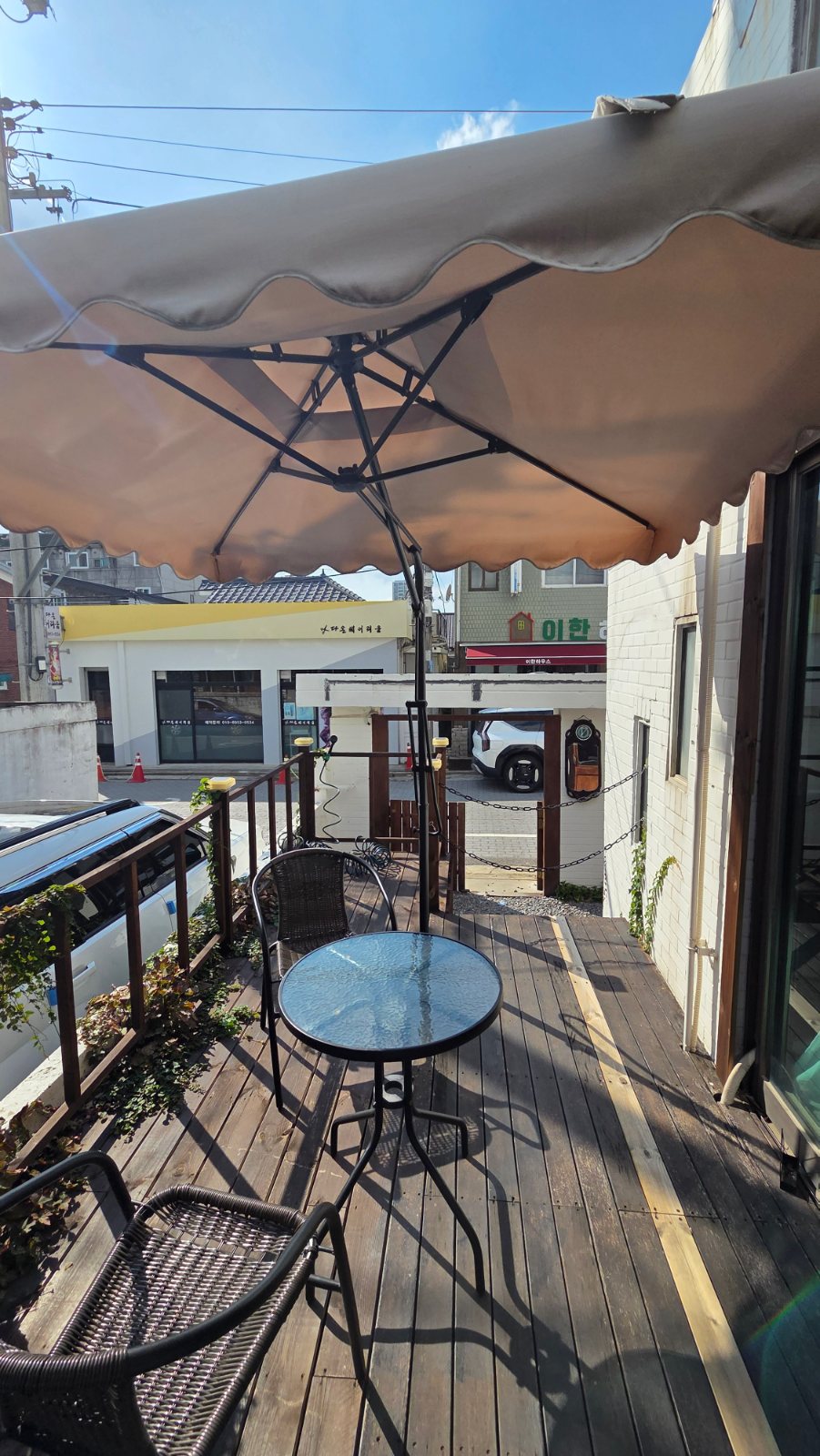 Terrace seating